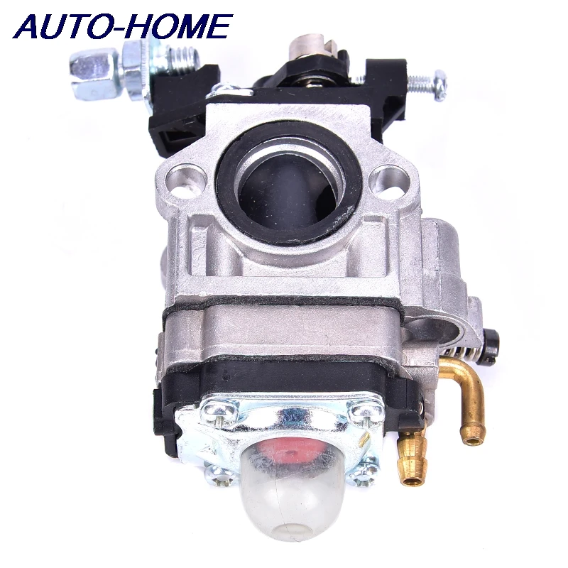 15mm Carburetor Kit For Brushcutter 43cc 49cc 52cc Strimmer Cutter Chainsaw Carb For 2-Stroke Scooter Mini Pocket Chopper Bike