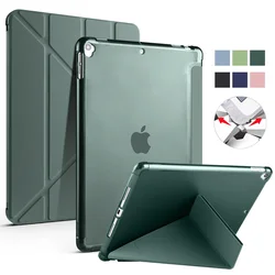 For iPad 9th 10th Gen Case PU Leather Fold Stand Cover For iPad 10 2 9.7 iPad 9 10 8 7 6 5 Air 5 4 3 2 1 Cover With Pen Holder