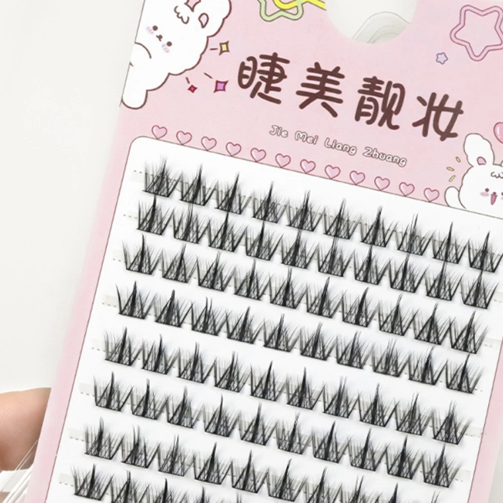 

Natural Eyelash Clusters DIY Manga Lashes Transparent Terrier Strands Eyelash Soft False Eyelashes Eyelashes Daily Makeup