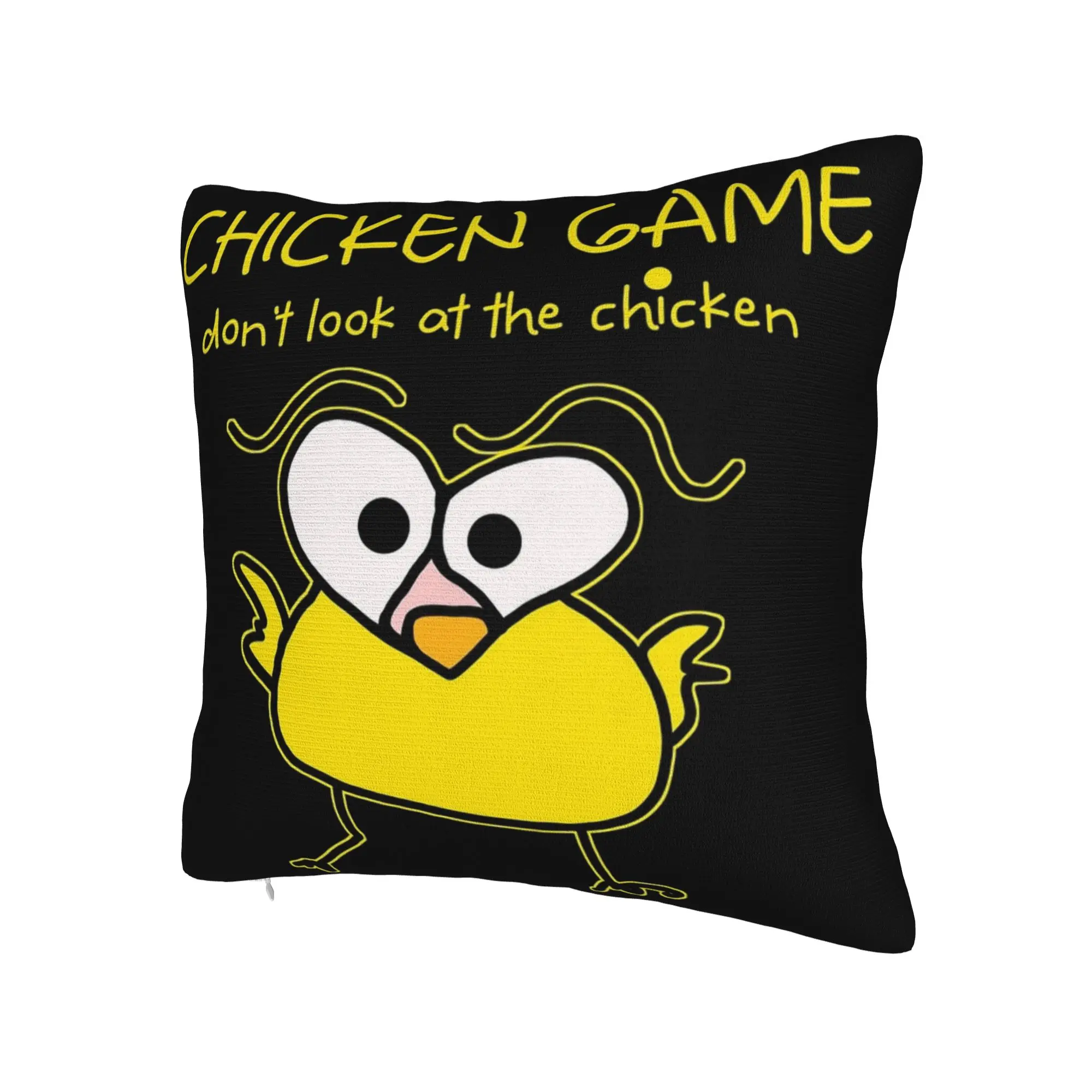 Chicken Game Dont Look At The Chicken Pillow Covers Merchandise Soft Cushion Cover Gift  Pillow Case Cover Home Multi-Size