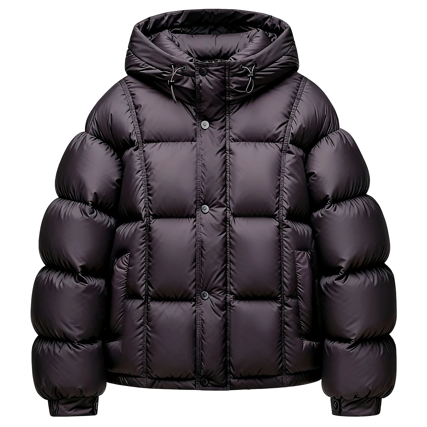 

High-quality winter new men's short hooded down jacket, business, casual, fashionable, thickened, warm and cold-resistant