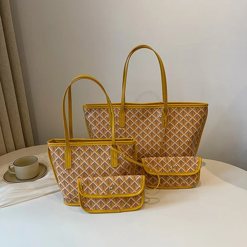 กระเป๋าโท้ทความจุขนาดใหญ่ใหม่สำหรับผู้หญิง กระเป๋าช้อปปิ้งคลาสสิกพร้อมหูหิ้วด้านบน กระเป๋าสะพายอเนกประสงค์สำหรับใช้ในชีวิตประจำวัน