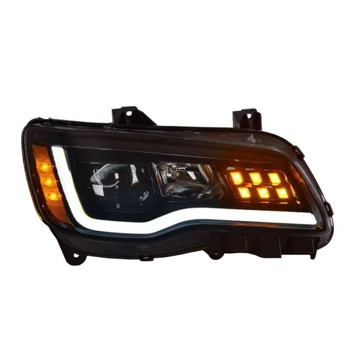 For Chrysler 300c OEM LED HID Headlight Assembly New 12V Original Car Light with D2S Bulb Shape 68196276AC 68143002AA
