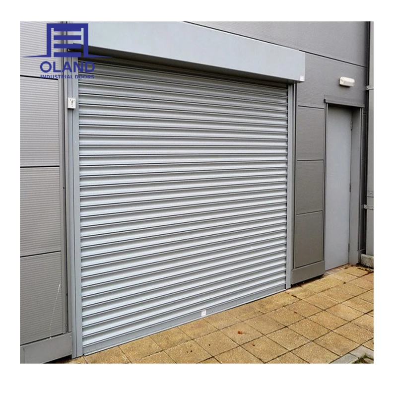 

Customized Fire Rated Steel Roller Shutter Doors 3 Hours Automatic Security Double Layer Galvanized Fireproof For Industrial