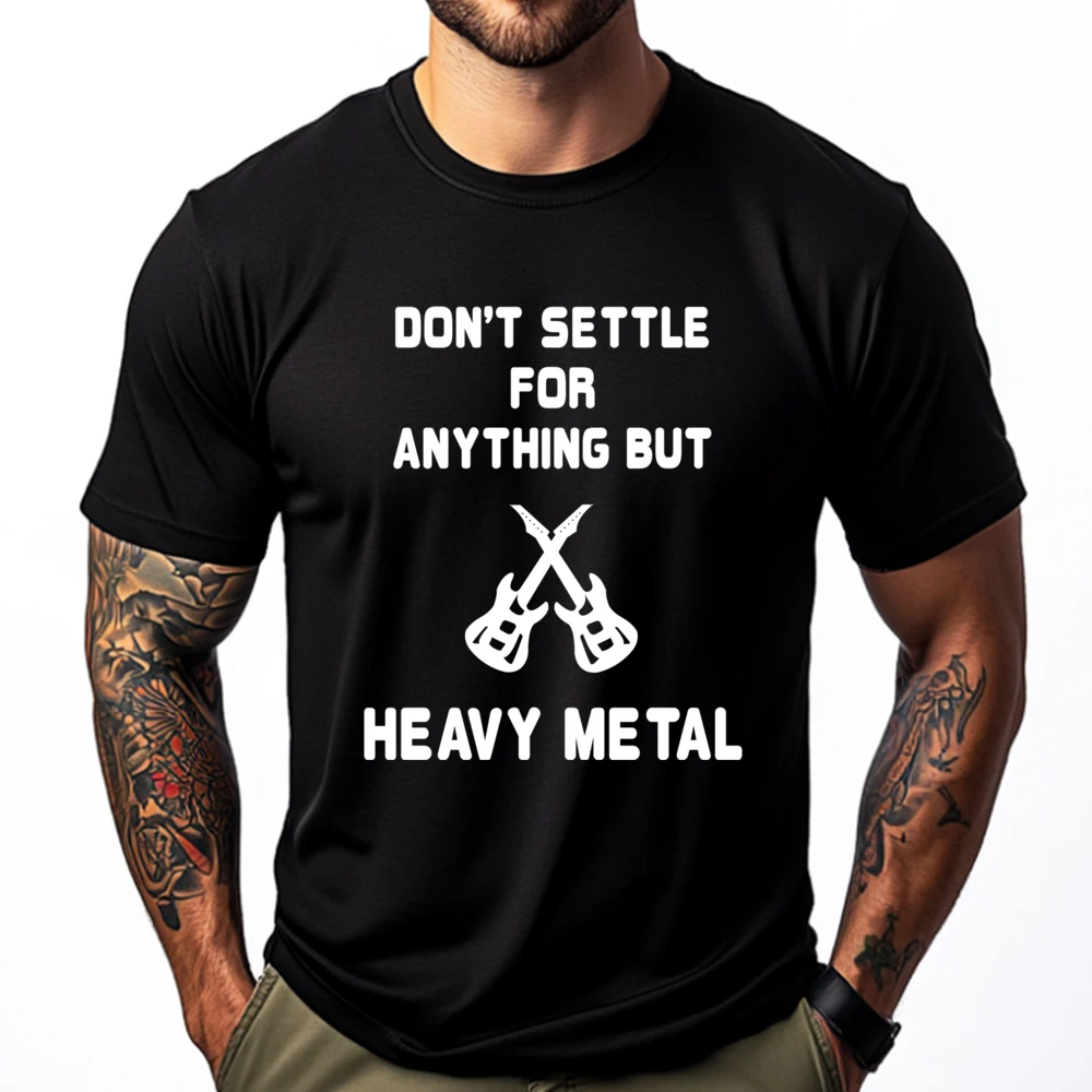 

Don It Settle For Anything But Free Shippping Clothes Men's Clothes Aesthetic Funny Shirt Mens Gifts Leisure