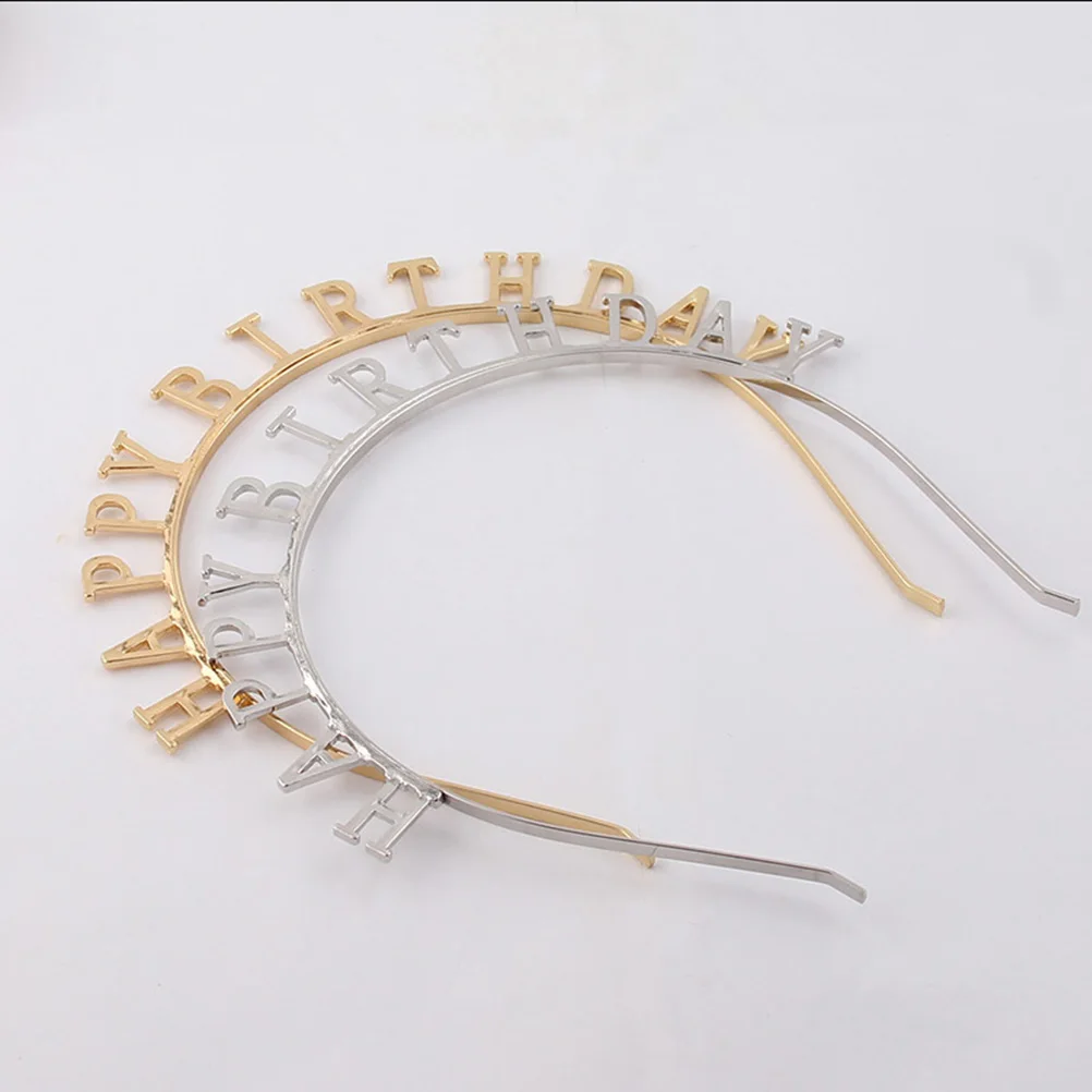 

Birthday Attractive Alloy Durable Durable Hoop Lightweight Non fading Party Accessories Alloy Hair Hair Tools