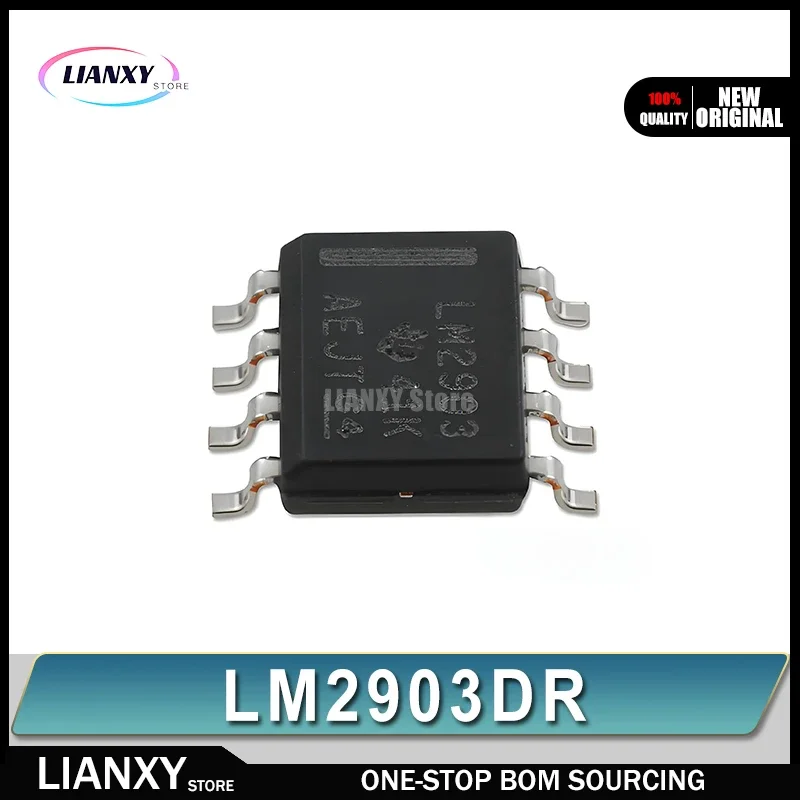 10PCS/LOT LM2903DR LM2903DR2G LM2903PWR LM2903DT LM2903DGKR      SMD IC COMPARATOR   New Original