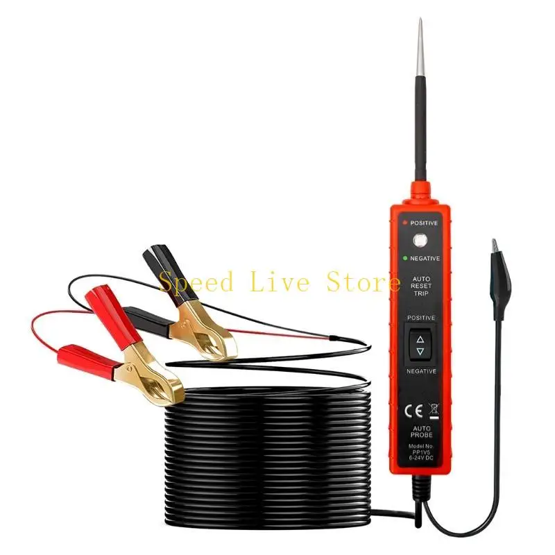 

547C Automotive Electric Circuit Tester Electrical System Diagnostic Tool 6-24V for D