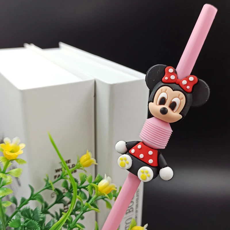 Disney Minnie Mouse Party Decoration Happy Birthday Minnie Tableware Set Banner Balloon Decoration Baby Shower Party Supplies