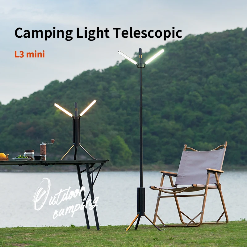 

Camping Light Telescopic , Collapsible Outdoor Light, Electric Lantern, 15600mAh , Waterproof Flashlight camping lantern
