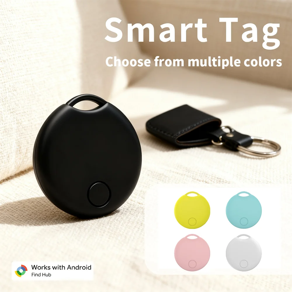 Smart GPS Tracker for Android Google Certified Tag for Google's Find Hub Global Locator for Samsung OPPO Vivo Xiaomi Overseas