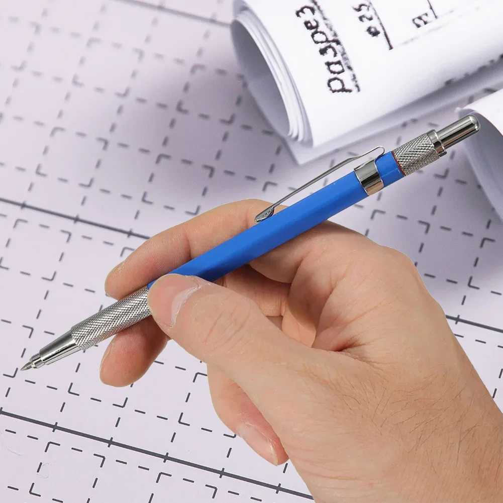 1-10PCS 2mm Automatic Mechanical Pencil Draughting Drafting Automatic Pencil 2B Lead Holder Office School Stationery Supplies