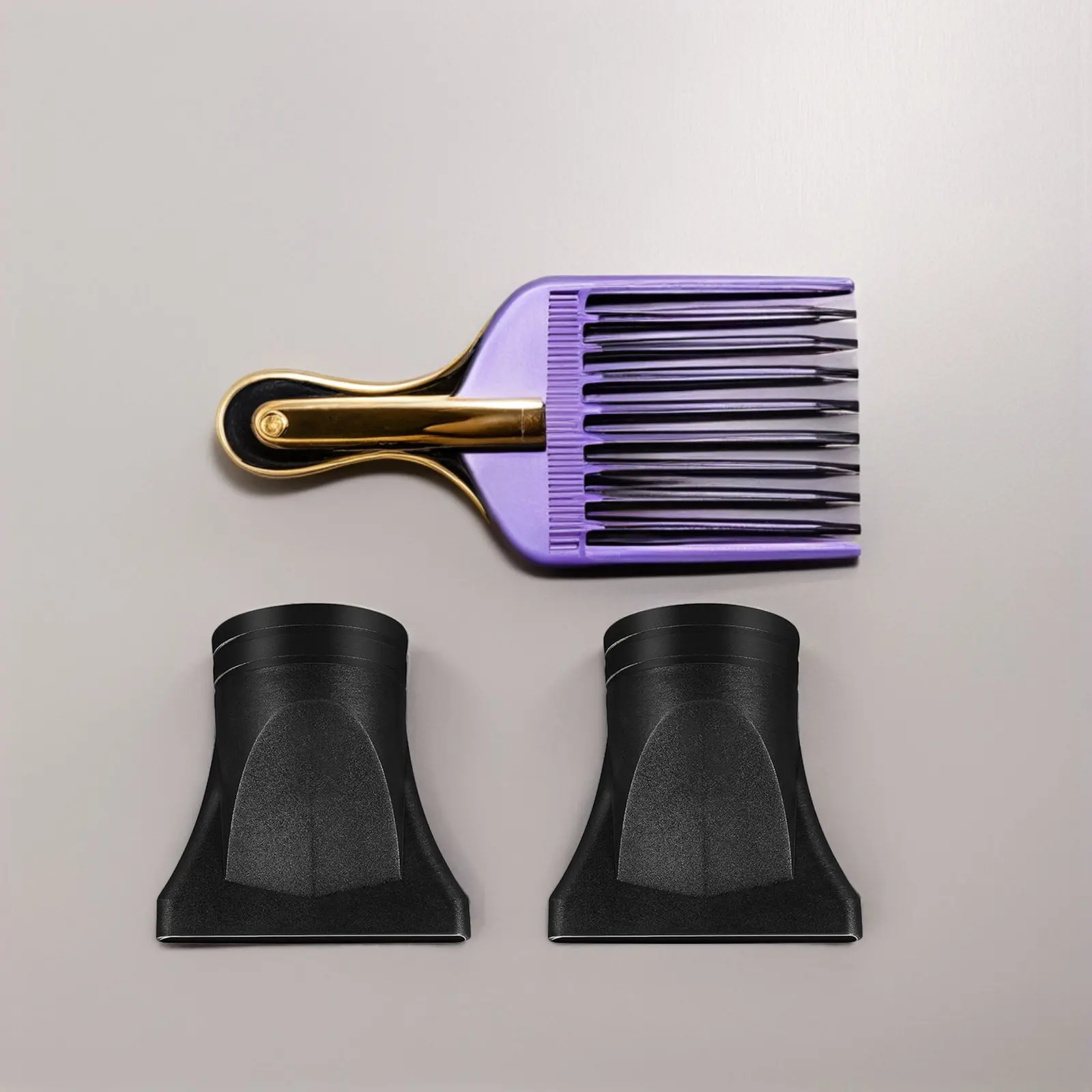 5Pcs Blow Dryer Comb Attachment Hair Dryer Diffuser Nozzle Replacement Set for Styling Hairdressing Salon Tools Outer Diameter