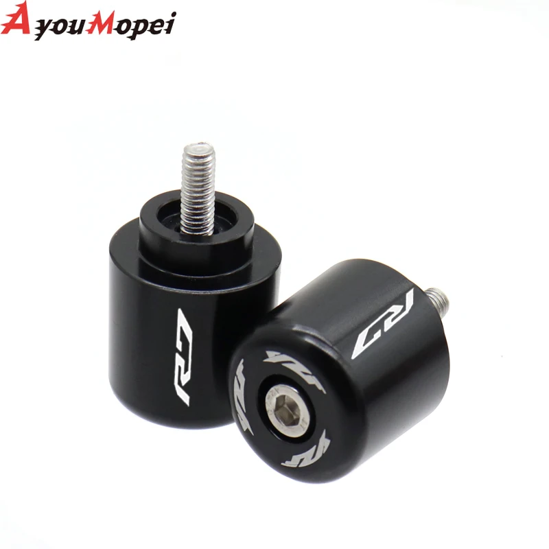 Handlebar End Caps For YAMAHA YZF R7 YZFR7 2021-2024 Motorcycle Accessories Hand Grip Plugs Handle Bar Ends Slider Weights