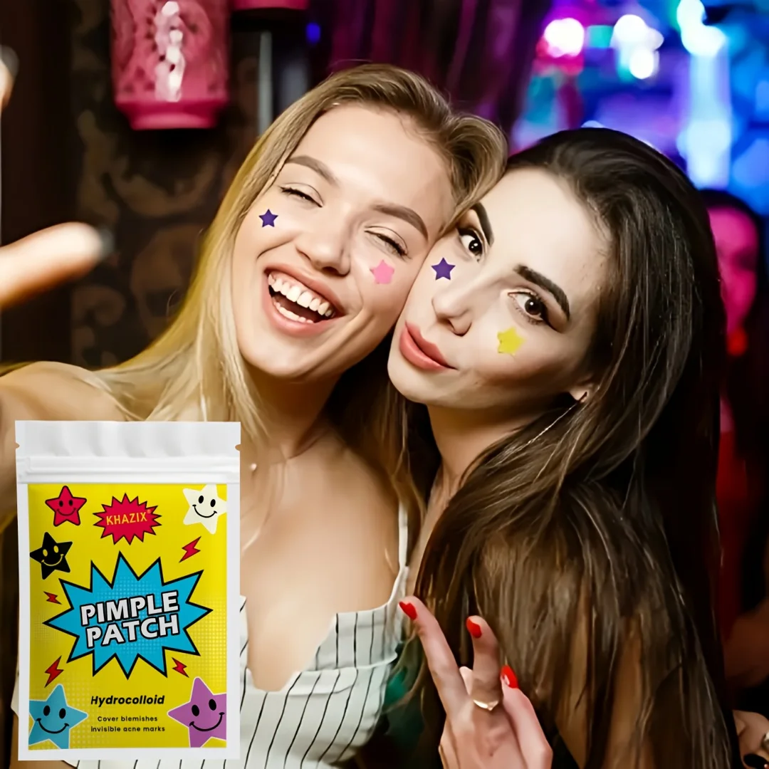 Parche colorido para el acné, cubierta Facial de 840 Uds., suave de la piel, fácil de aplicar, resistente al agua, ideal para decoraciones de fiestas, parches faciales