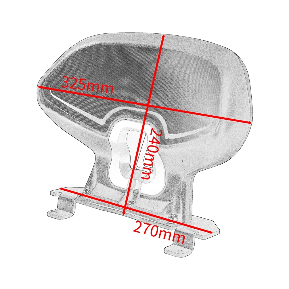 C400X مسند الظهر الخلفي وسادة سيسي لسيارات BMW C 400X C400 X 2018-2023 2022 2021 2020 دراجة نارية الركاب الظهر الراحة كسول الملحقات