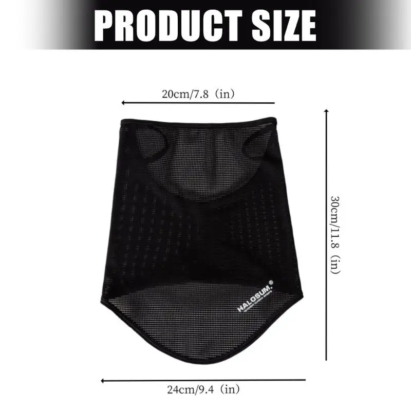 39BB Mặt nạ Nylon Sunproof mặt mặt nạ chống nắng cho xe đạp để đạp xe