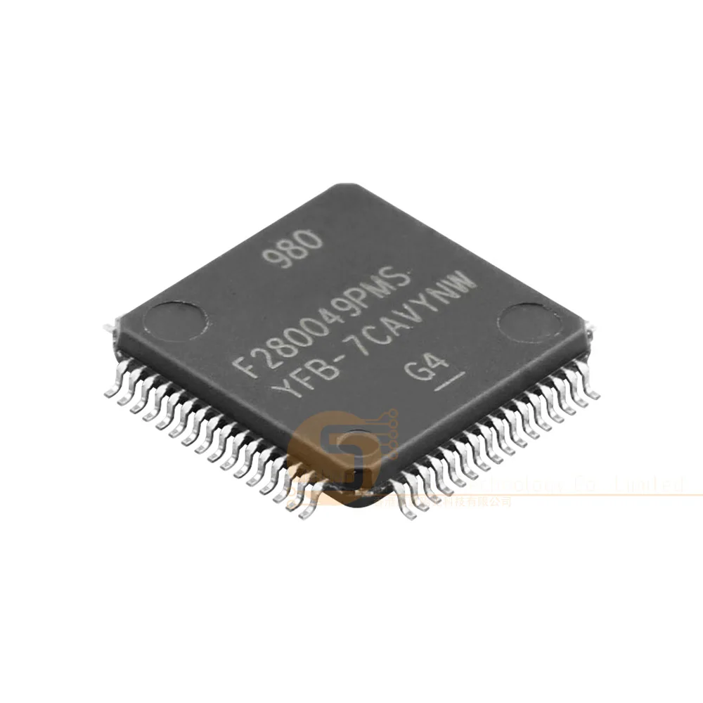 Original F280049PMS LQFP-44 32-bit Microcontroller IC Chip