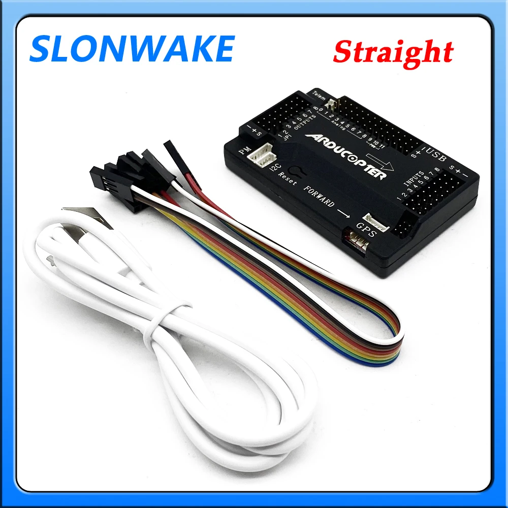 New APM2.8 APM 2.8 Multicopter Flight Controller 2.5 2.6 Upgraded no Compass version Straight pin with Case for RC Quadcopter