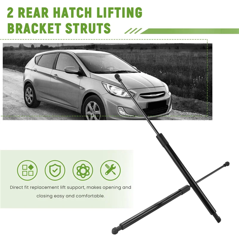 A45F-2 Stuks Achterluik Lift Ondersteunt Struts Voor Kia Rio Hatch Achterklep UB Serie 2012-2017 817801 W200 veerpootstangen