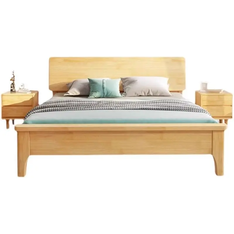 Solid Wood Bed Bedr… - image