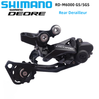 SHIMANO DEORE M6000 Series Rear Derailleur SHADOW RD+ 10 Speed RD-M6000-GS/ RD-M6000-SGS For Mountain Bike Cycling Accessories