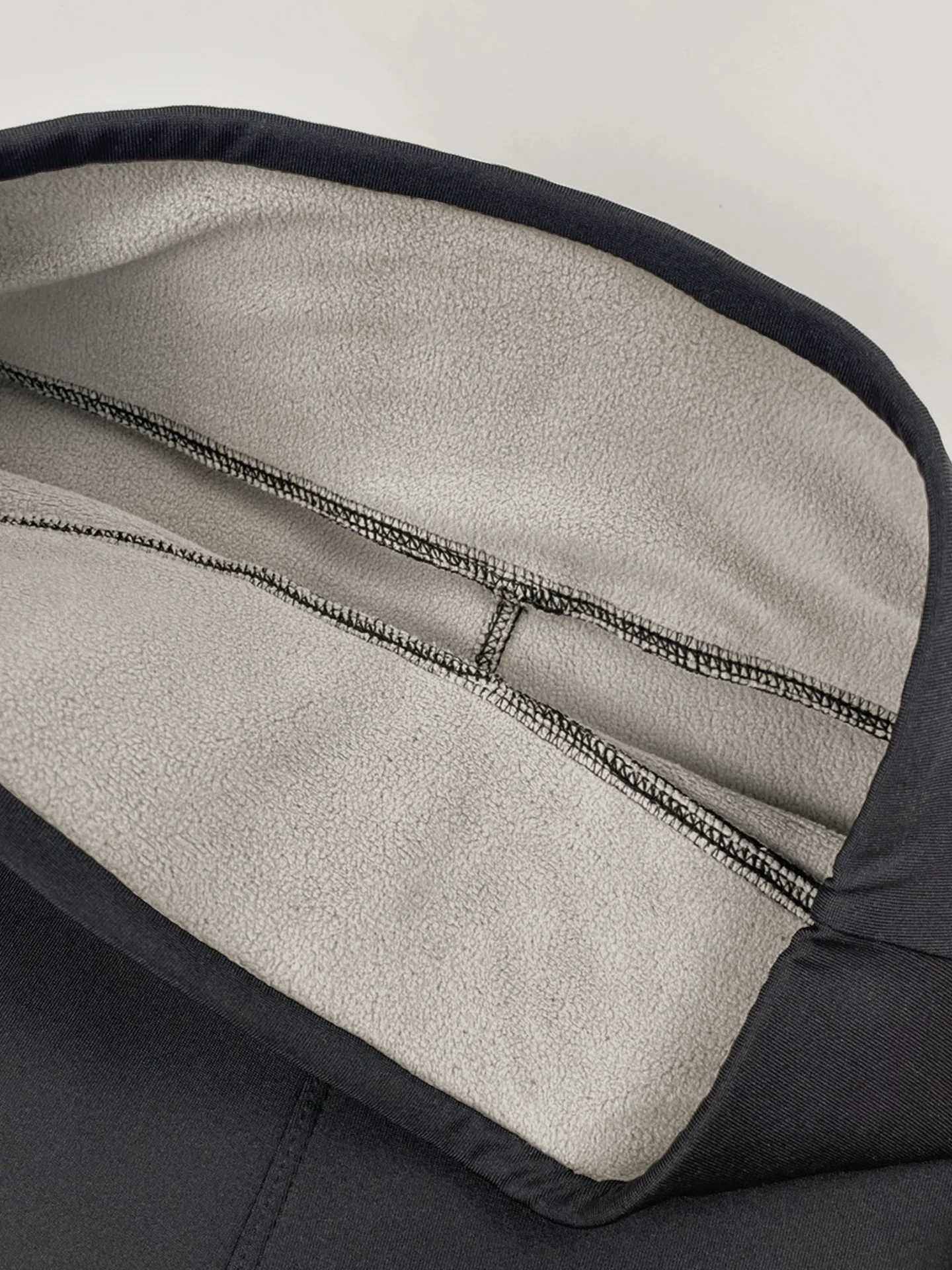 القهوة المخملية الشتاء الصوف مبطن حجم كبير طماق للنساء عالية الخصر تشكيل الدفء الخريف والشتاء قاعدة طبقة السراويل