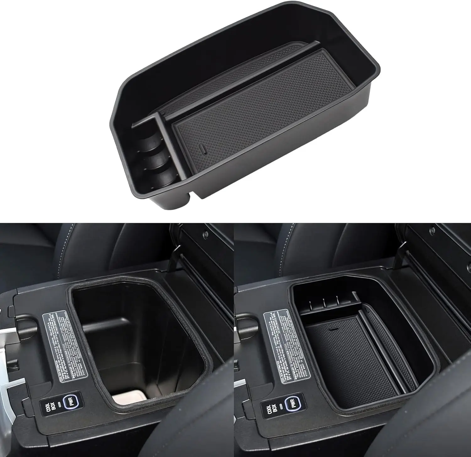 

Armrest Storage Box For 2008-2021 Toyota Land Cruiser FJ200 LC200/ LX570 J200 Center Console Organizer Interior Car Tray