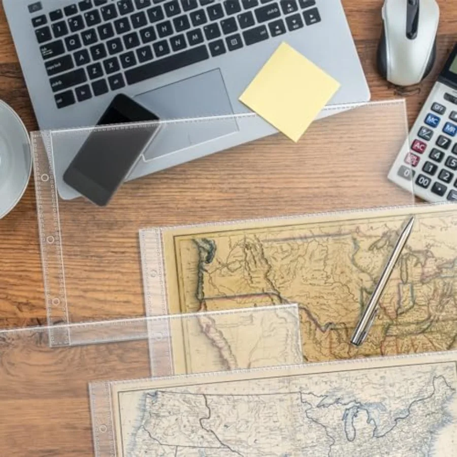 8.5 x 14 Page Protecto 50Pack Legal Size Paper Sleeves Landscape Document Sleeves for 3 Ring Binder Side Loading