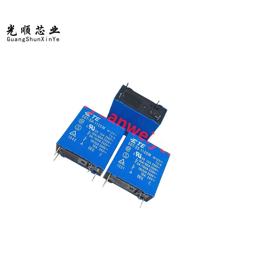 SDT-SS-112DM  12VDC 10A 4Pin   SDT-SH-112DM