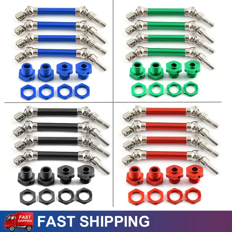 Hardened Steel Head Metal Front Rear Drive Shaft CVD for 1/8 Arrma 3s Typhon RC Car Upgrade parts