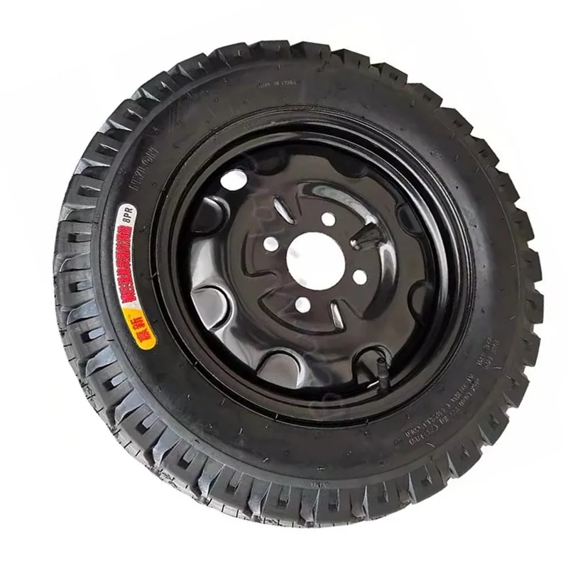 3.75-12 375-12 Inch electric tricycle motorcycle scooter Wheel Tire Tyre with steel rim hub