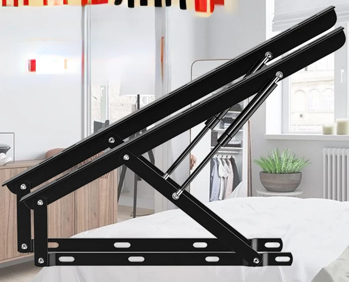 Hydraulic support rod bed support double bed hydraulic support lifting