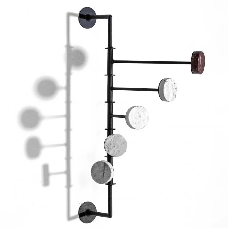 hangers, high-end marble decorative hooks for soft-furnished villas