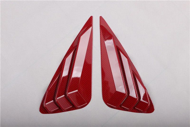 For Lexus NX 200 200t 300h 2015-2020 Car Rear Window Triangle Louver Decoration Cover Trim Styling Exterior Moldings Accessories