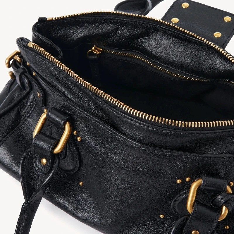 حقيبة بادينجتون، حقيبة نسائية موحدة، حقيبة حمل عصرية بمقبض علوي مع قفل ذهبي، حقائب كتف بتصميم فاخر للسيدات #5