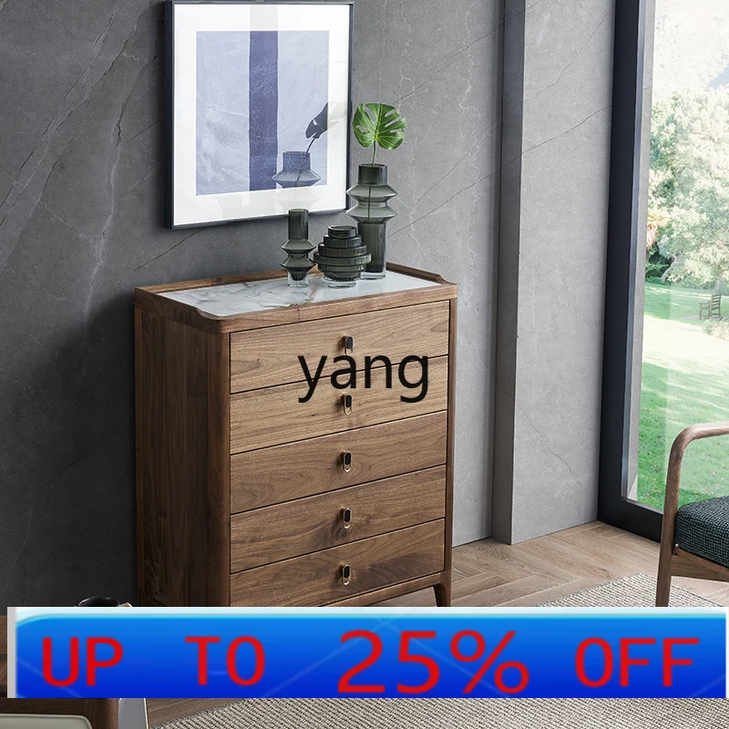 

Шкафчик из цельного дерева LMM, итальянский комод для гостиной, спальня, шкаф для хранения вещей, каменная тарелка