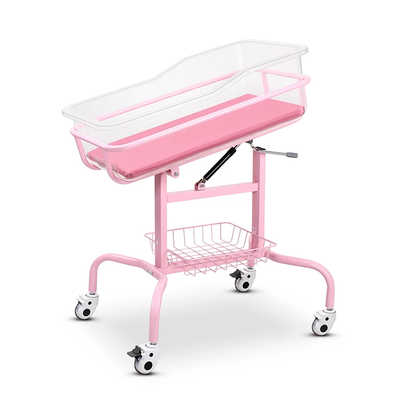 

Baby Medical Hospital Transport Infant Cot Trolley Bassinet Newborn Baby Medical Crib Bed