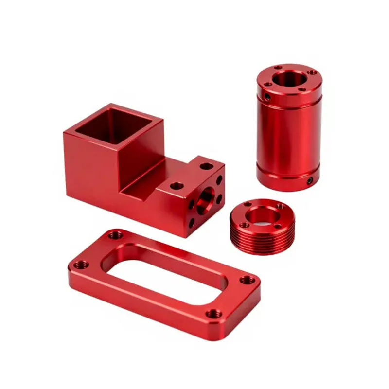 Custom Titanium CNC Machining Anodized Part with Capabilities in Stainless Steel Wire EDM and Broaching