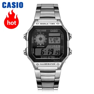 Casio-Led Military Military Digital Clock, Waterproof Sports Quartz Clock, Explosion Set, Luxury Brand 12 Main Sales Casio Men's Watch - №9