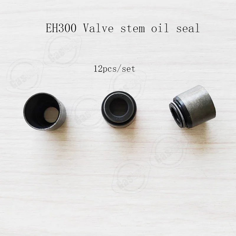 1 set Valve stem oil seal Valve seal viton 055 Fit For HINO EC100 W04D W06E W06D H06CT W04E EH300 DM100 K13C-12V Engine parts