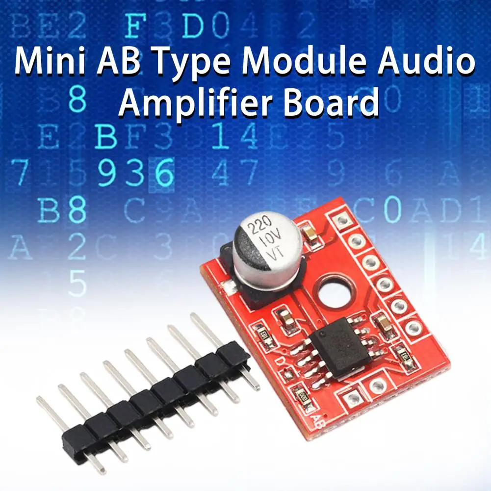 Audio Amplifier Board Safe Easy to Use Amplifier Receiver HiFi Stereo Sound DC5V Amplifier Module Electronic Accessories