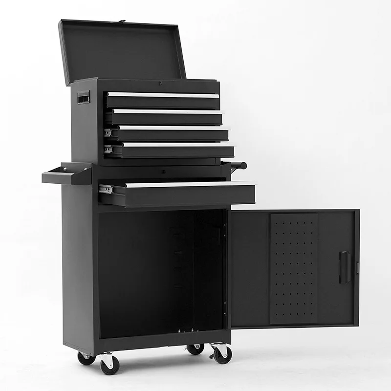 

Tool cart Combination cart Tool box Mobile iron sheet tool cabinet for workshop Small cart Turnaround truck with wheels