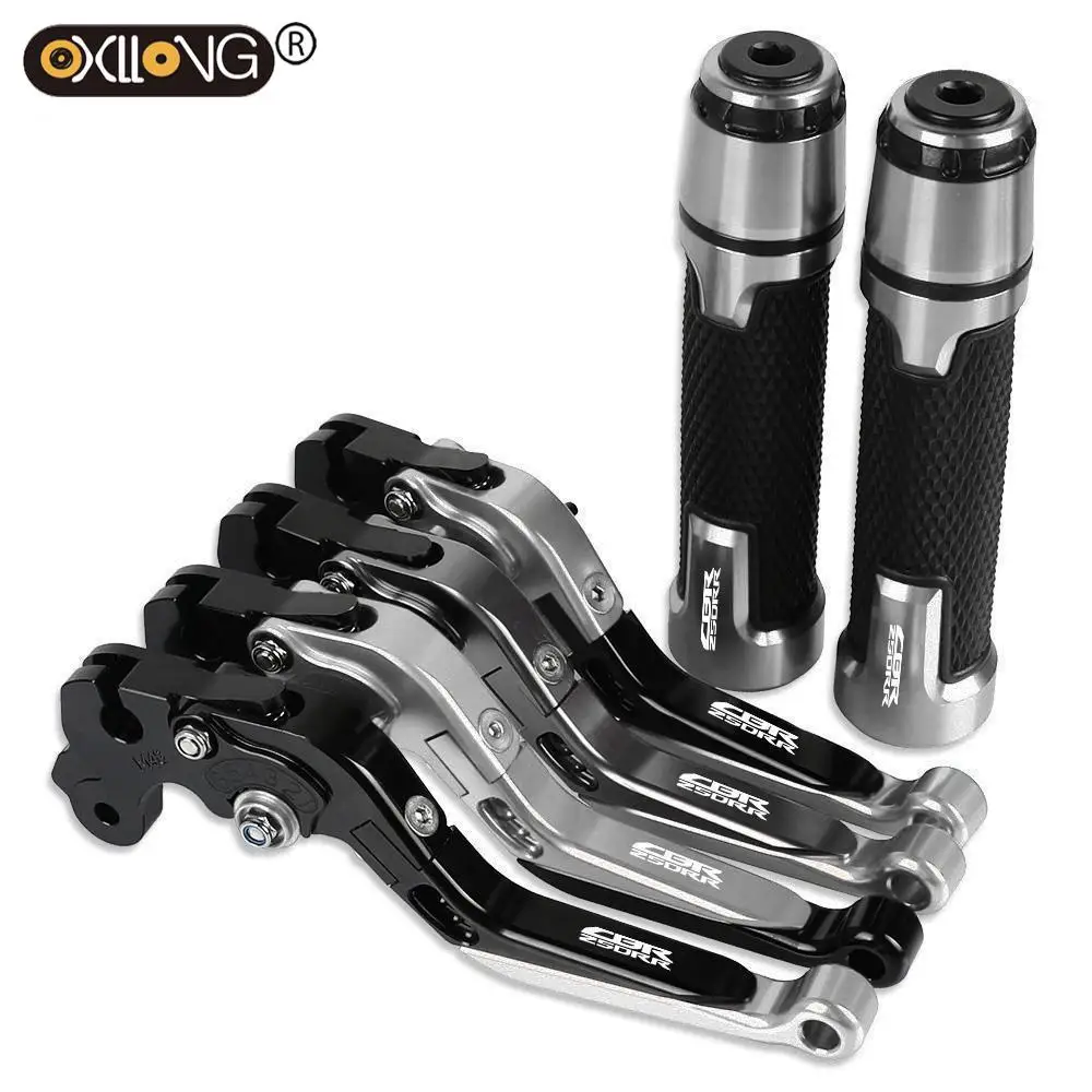 

Motorcycle Brakes Tie Rod Brake Clutch Levers Handlebar Hand Grips ends FOR HONDA CBR250RR 2011 2012 2013 2014 2015 2016-2018