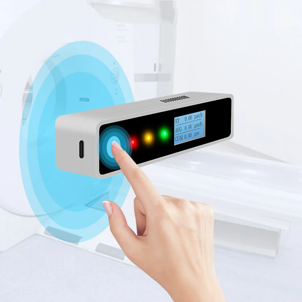 Detectable Types Environmental Monitoring Of Nuclear Facilities Nuclear Radiation Detector Portable High Sensitivity