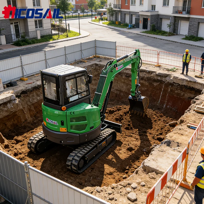 

OKW40U KUBOTA 4 ton mini excavator crawler Mini Digger custom color Free parts Small Excavator mini bagger