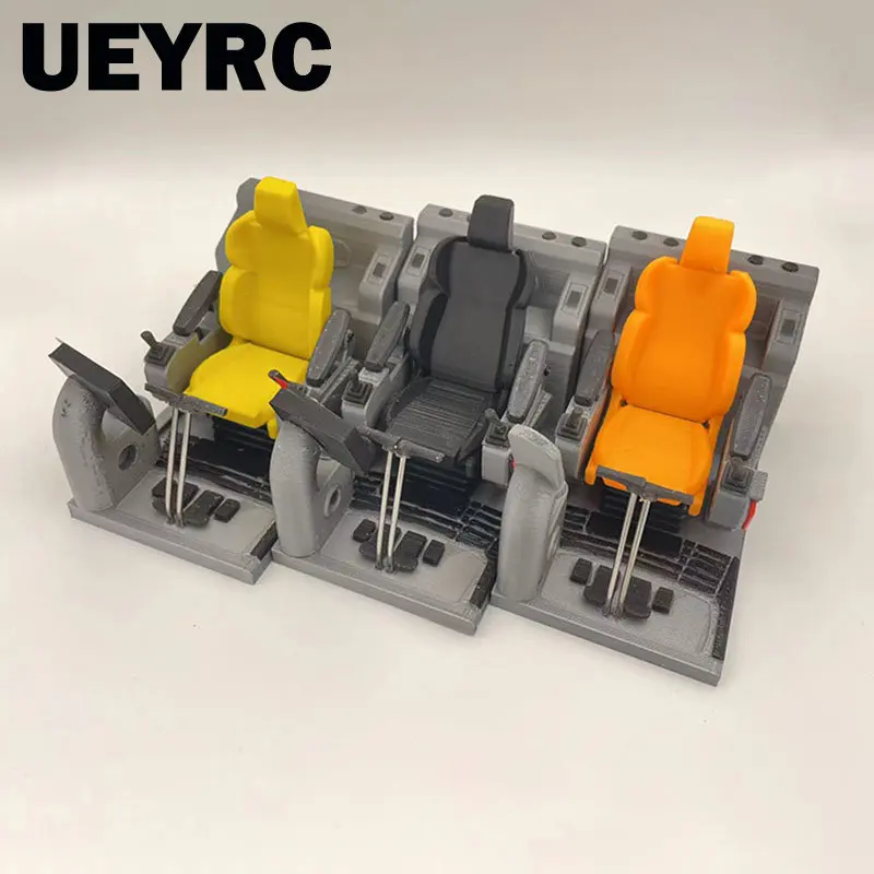 

Hydraulic Excavator Model Interior Simulation Seat for 1/12 1/14 RC Excavator Loader Kabolite K336 Huina LIEBHERR R970 CAT 336