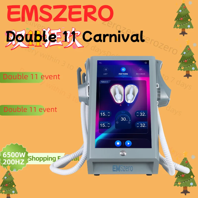 

2024 EMSzero NEO Muscle Stimulator Body Sculpting EMSzero Machine 4 Handles RF 200Hz Fat Burning Commercial/Home Use Machine