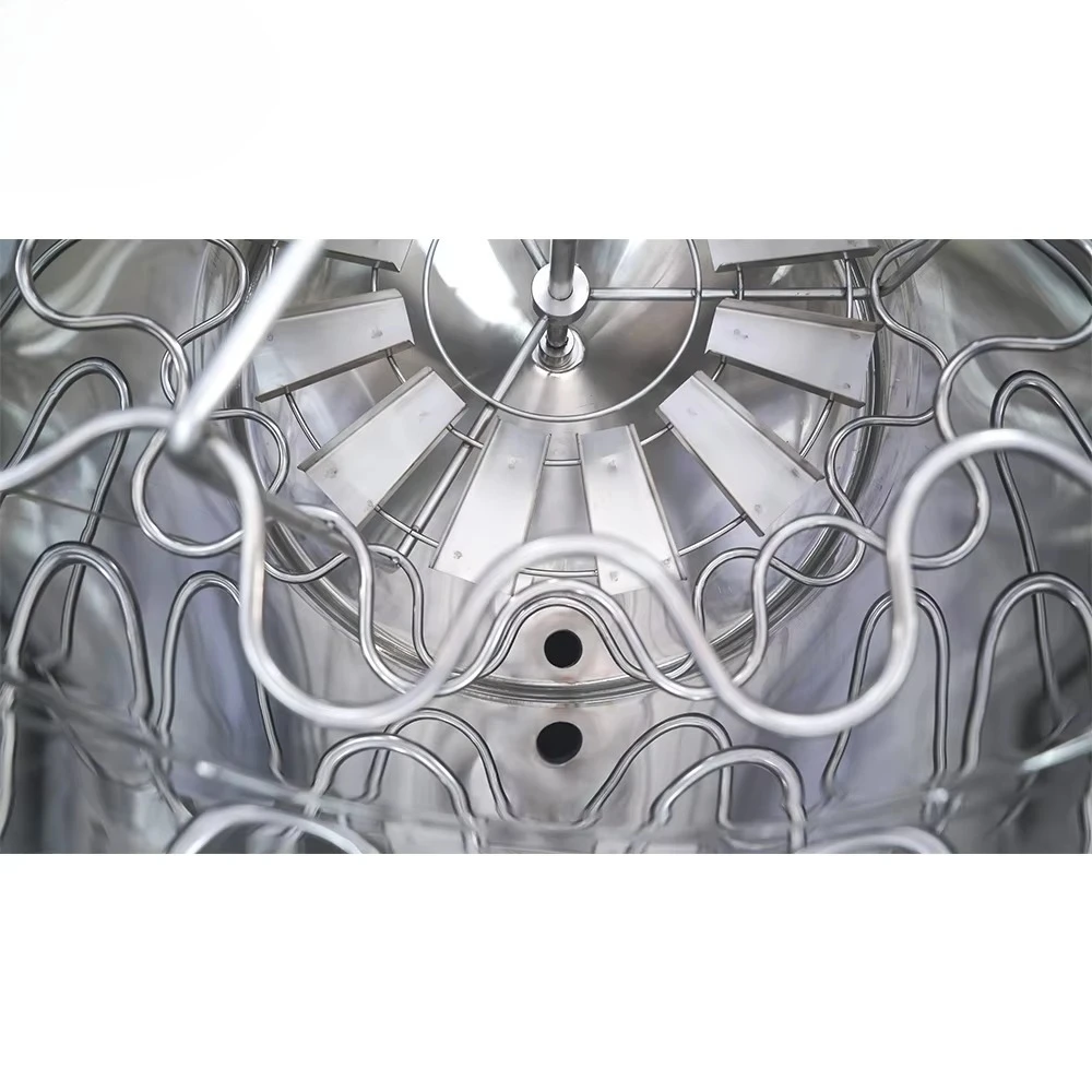 Legs Honey Centrifuge Machine for Honey Processing12-Frame Stainless Steel Honey Bee Extractor Black Sprayed