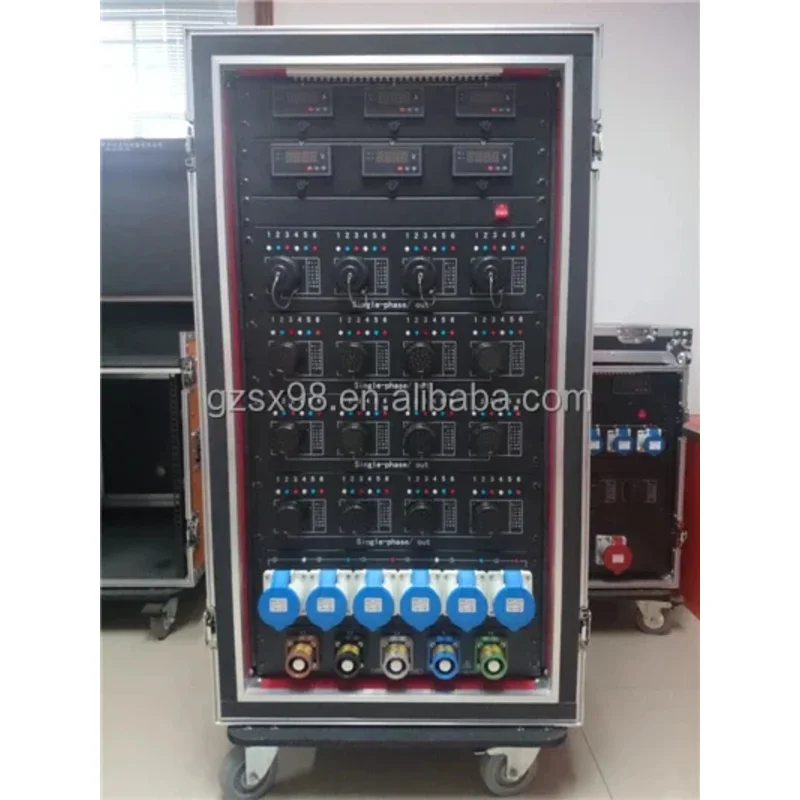 bulk electrical power supply for stage equipment 400amp distribution box